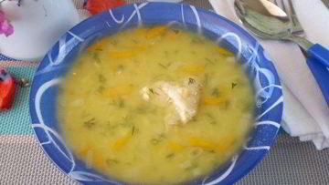 Рецепт Горохового супа без картошки