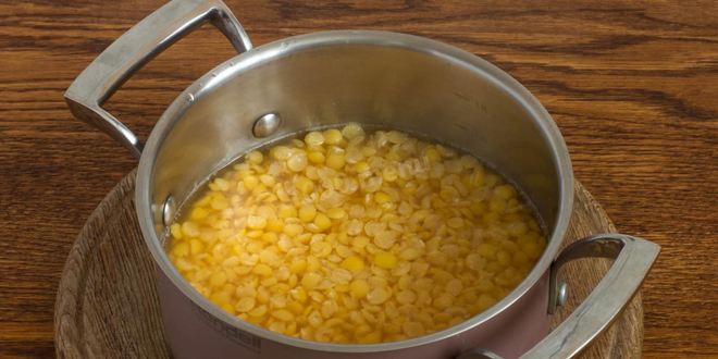 Рецепт горохового супа без мяса
