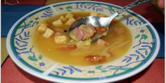 Рецепт горохового супа без прикрас