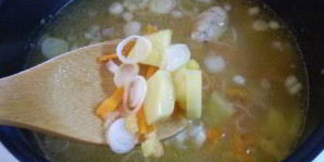 Рецепт горохового супа без замачивания