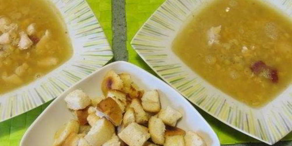 Как приготовить гороховый суп на мясном бульоне