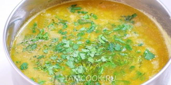 Рецепт горохового супа с беконом