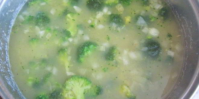 Рецепт горохового супа с брокколи
