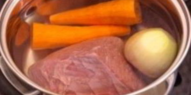 Рецепт горохового супа с говядиной