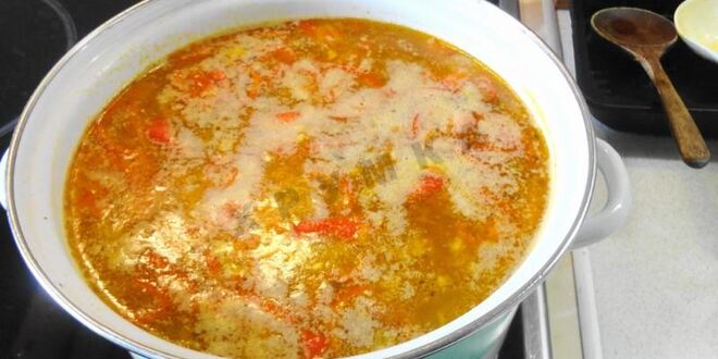 Рецепт горохового супа с копченой курицей