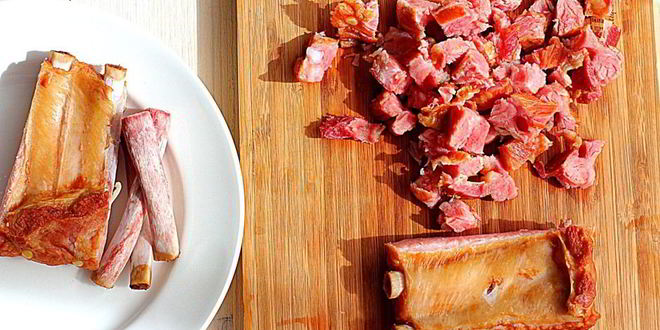 Рецепт горохового супа с копченостями