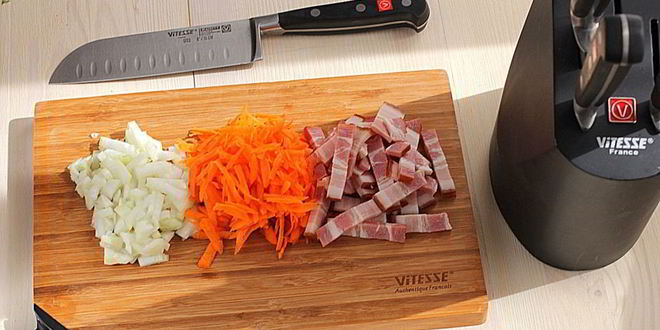 Рецепт горохового супа с копченостями