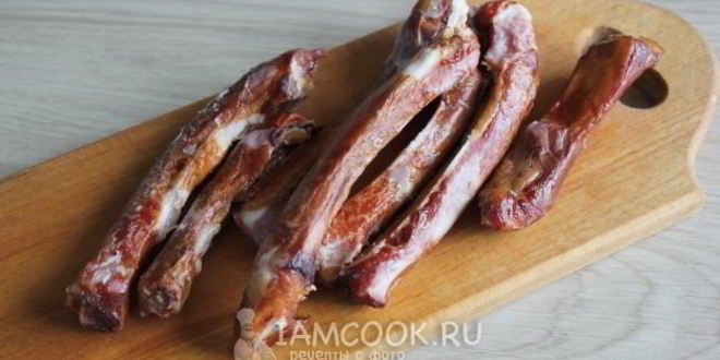 Рецепт горохового супа с копчеными ребрышками в мультиварке