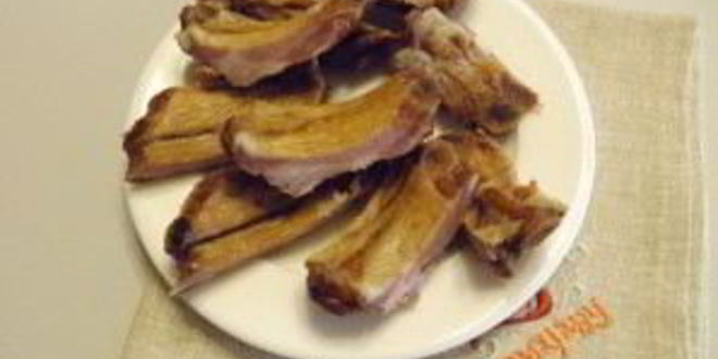 Рецепт горохового супа с копчеными ребрышками