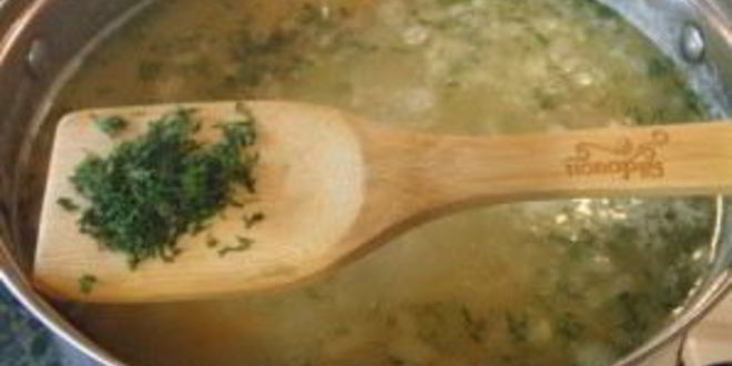 Рецепт горохового супа с копчеными ребрышками