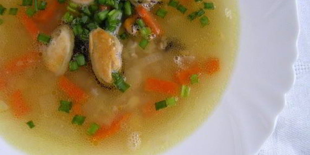 Как приготовить гороховый суп с мидиями