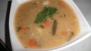 Рецепт Горохового супа с овощами