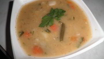 Рецепт Горохового супа с овощами