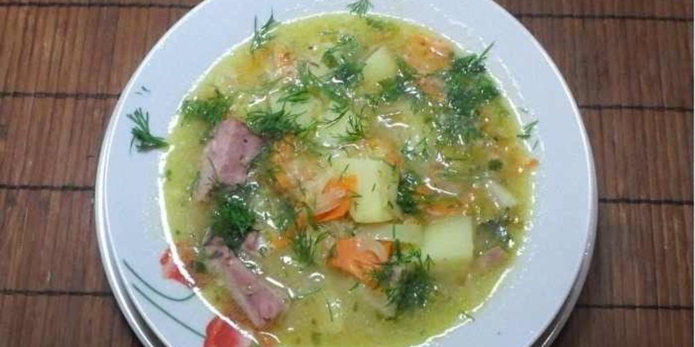 Как приготовить гороховый суп с рулькой