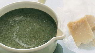 Рецепт Горохового супа с салатом-латуком