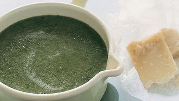 Рецепт Горохового супа с салатом-латуком