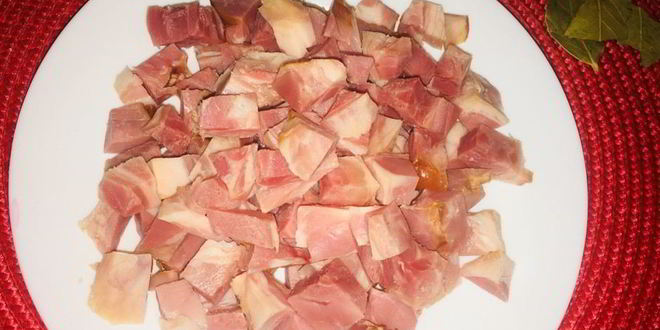 Рецепт горохового супа с варено-копченой рулькой