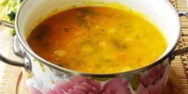 Рецепт горохового супа с ветчиной