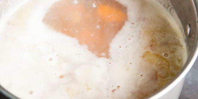 Рецепт горохового супа в буханке