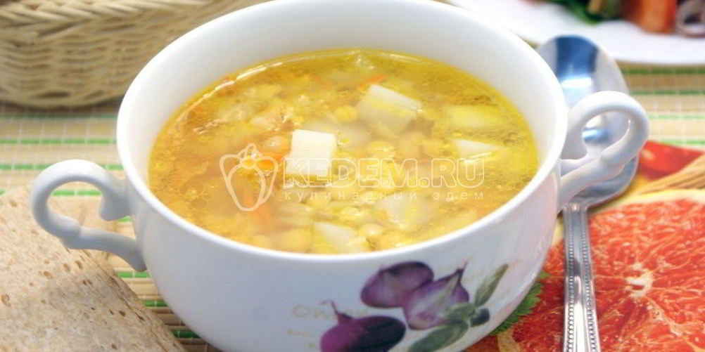 Как приготовить постный гороховый суп