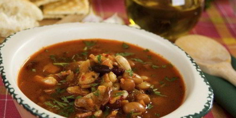 Как приготовить суп фасолевый с курицей и горохом