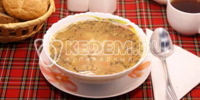 Рецепт супа горохового