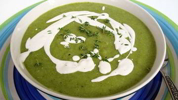 Рецепт Супа из молодого гороха