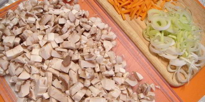 Рецепт грибного супа