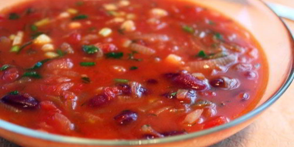 Как приготовить густой суп с фасолью