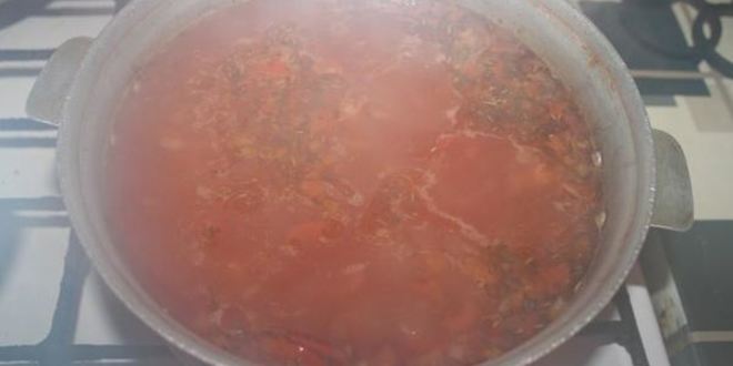 Рецепт итальянского постного томатного супа