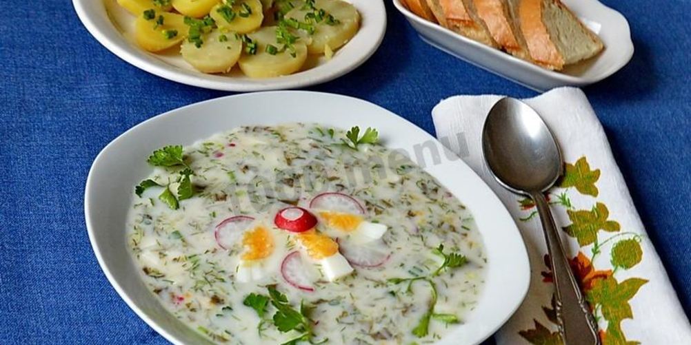 Как приготовить холодника из щавеля на кефире