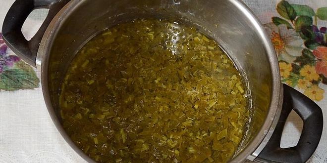 Рецепт холодника из щавеля на кефире