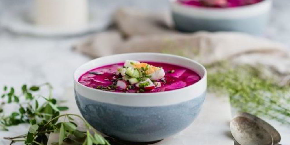 Как приготовить холодника из свеклы на воде