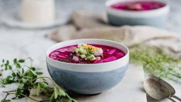 Рецепт Холодника из свеклы на воде