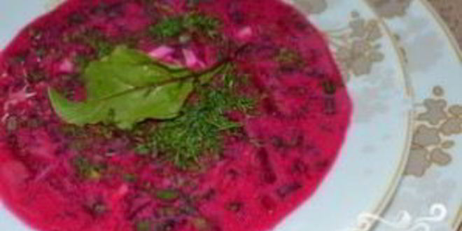 Рецепт холодника с ботвой