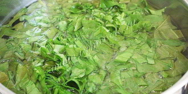 Рецепт холодника со щавелем