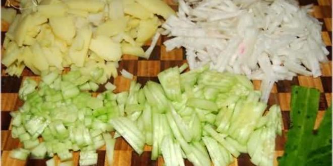 Рецепт холодного кефирного супа