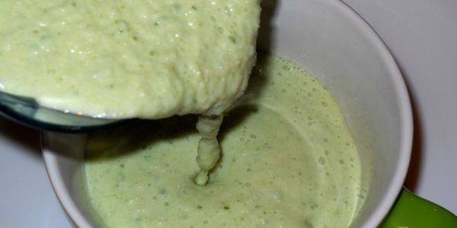 Рецепт холодного крема-супа с авокадо на кефире