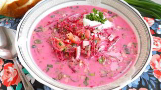 Рецепт Холодного норвежского супа с селедкой