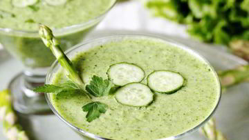 Рецепт Холодного огуречного крема-супа