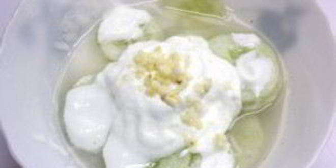 Рецепт холодного огуречного супа