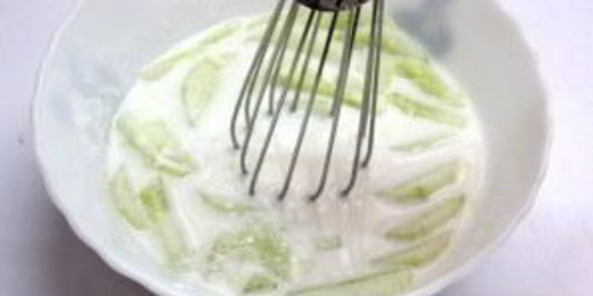 Рецепт холодного огуречного супа