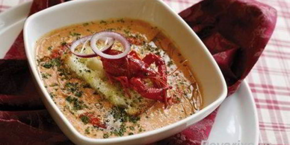 Как приготовить холодный суп из раков