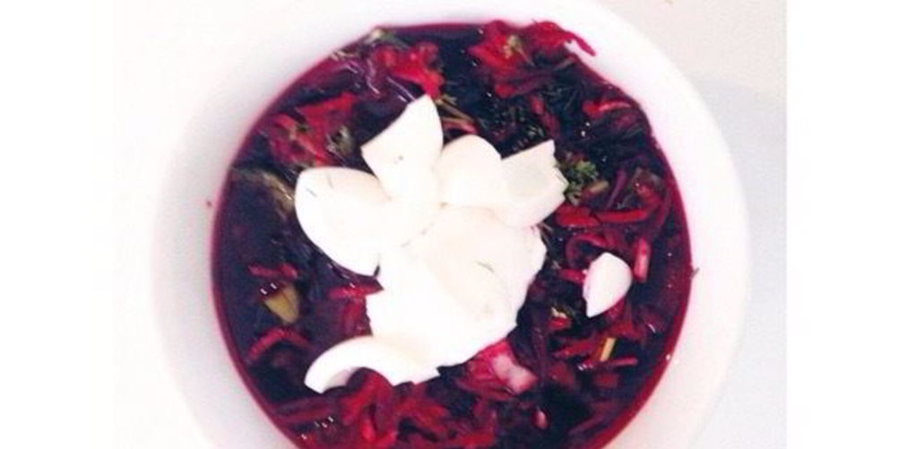 Как приготовить холодный суп из свеклы для спортсменов