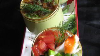 Рецепт Холодного супа-пюре Авокадо и компания