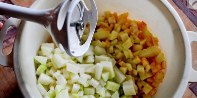 Рецепт холодного супа-пюре из кольраби с яблоками