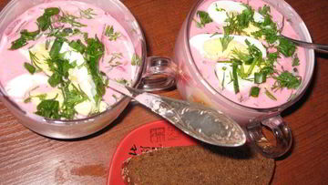 Рецепт Холодного супа в латвийском исполнении