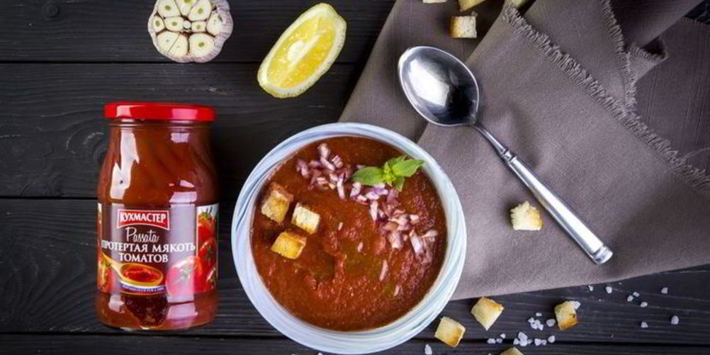 Как приготовить холодный томатный суп