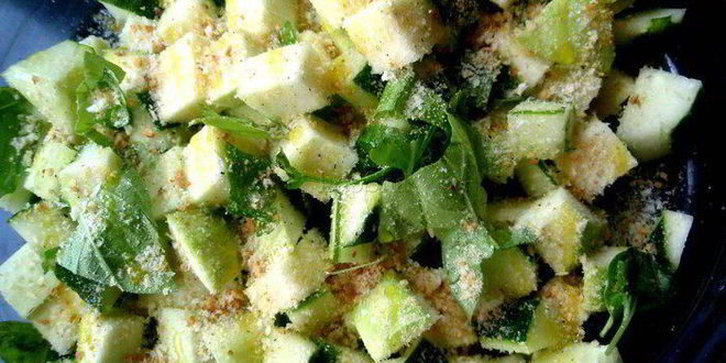 Рецепт огуречно-кабачкового холодный суп с моцареллой