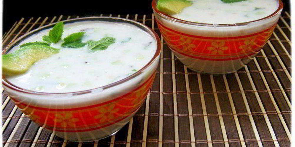 Как приготовить таратор с авокадо и мятой